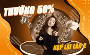 Cơ Hội Nhận Thưởng Nạp Lần 2 Tặng 50% Tại Nhà Cái DK8 Hấp Dẫn
